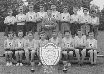 Geoff Rowe and athletes